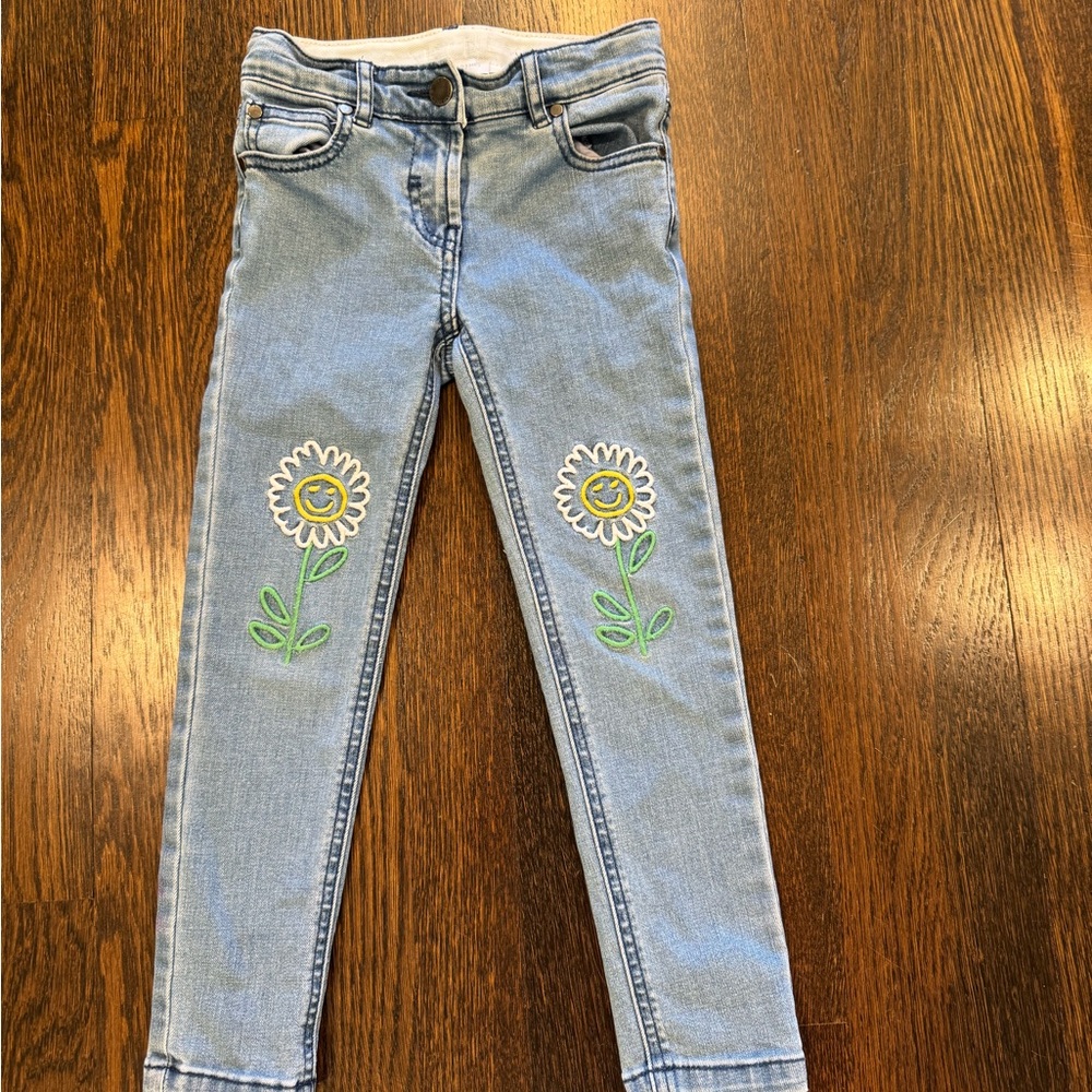 Stella McCartney Kids Embroidered Jeans